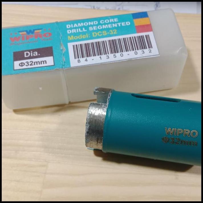 DISKON DIAMOND CORE DRILL SEGMENTED DCS 32 WIPRO BOR GRANIT 32MM 