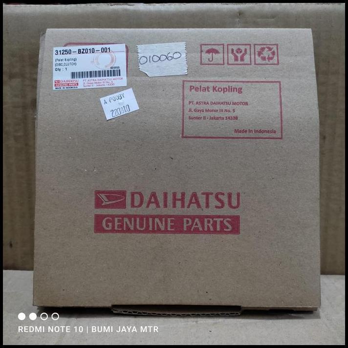 TERLARIS KAMPAS KOPLING XENIA 1000CC 31250-BZ010-001 ORIGINAL DAIHATSU 