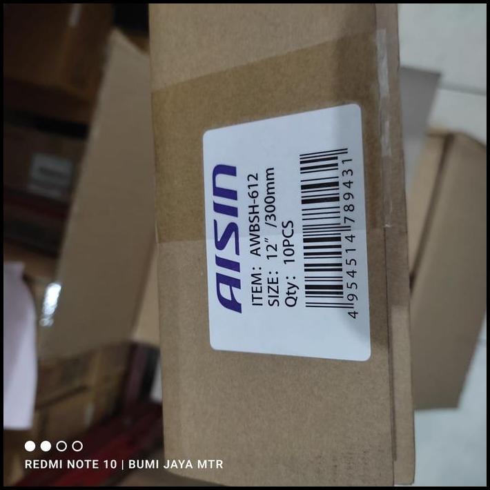 BEST DEAL WIPER 12 INCH AISIN HARGA SATUAN 