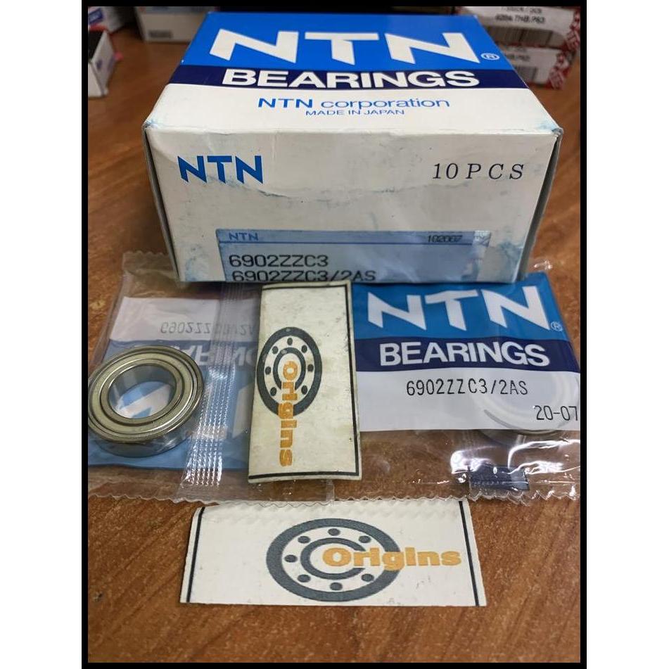 HOT DEAL BEARING 6902 ZZ C3 NTN JAPAN 6902ZZC3 