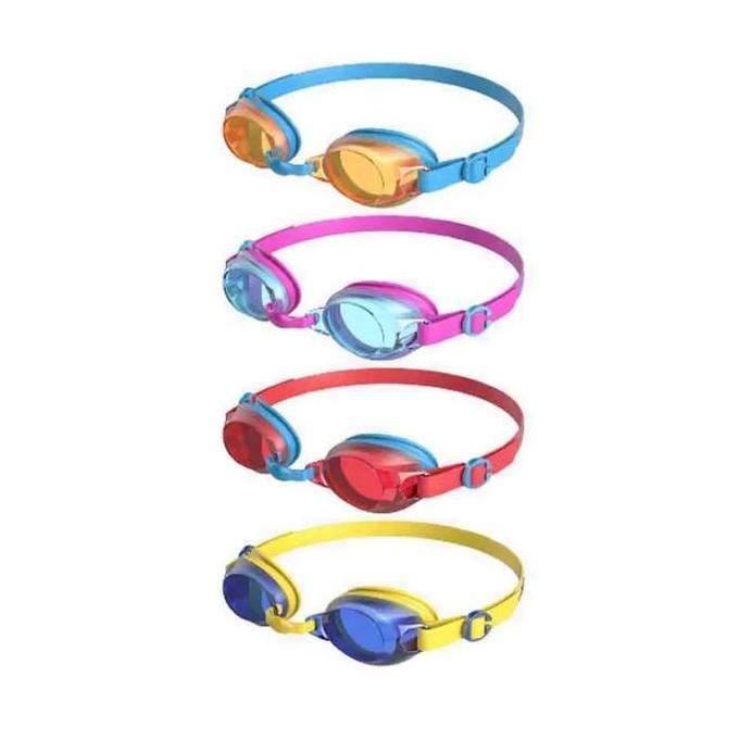 Speedo Kacamata Renang Anak Junior Jet Original Anti Fog UV 380 untuk Usia 6-14 Tahun dengan Pelindu