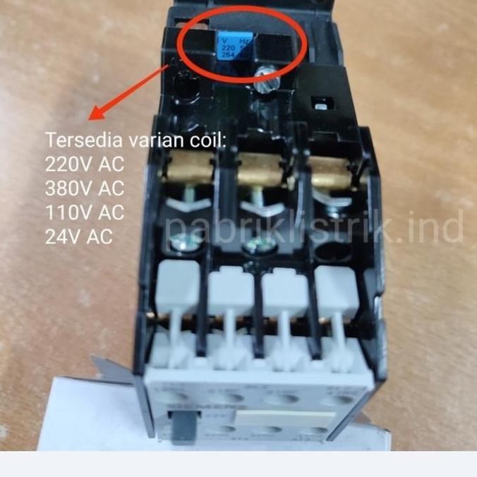 Promo Contactor 3TB4322 3TB43 22 22E Siemens original coil 220V 380V 110V Diskon