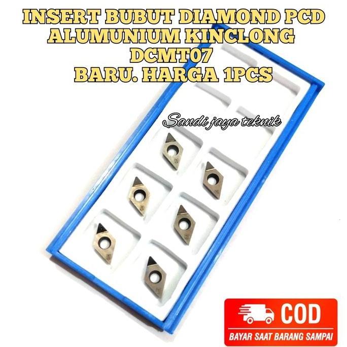 Sale Insert Bubut.Mata Insert Carbide Diamond Pcd Alumunium Kinclong Dcmt07