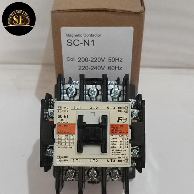 Promo Magnetic Contactor Fuji SC-N1 Kontaktor fuji SCN1 SCN-1 Diskon