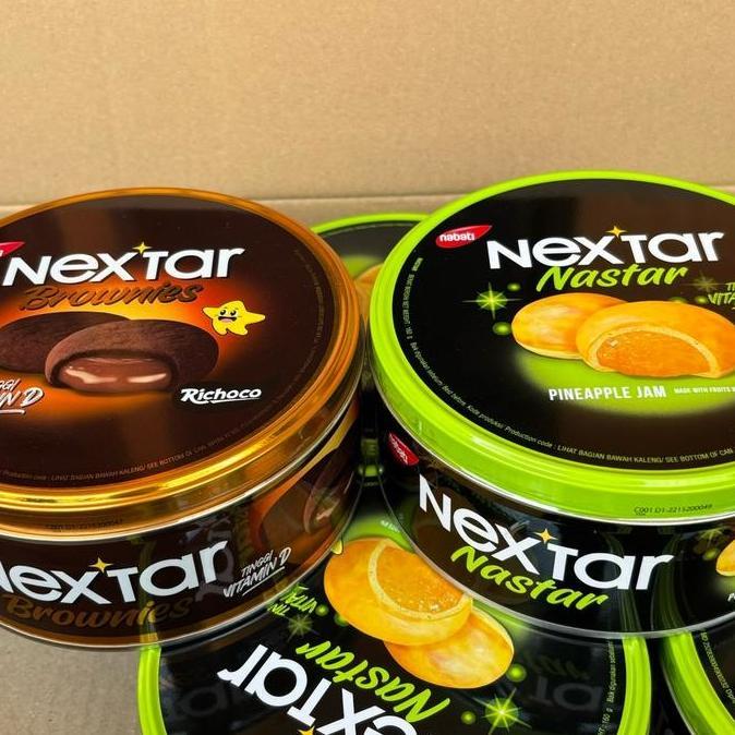 Agen Distributor Makanan Ringan Snack Hampers Lebaran Biskuit Wafer Toples Nextar Brownies Richoco N