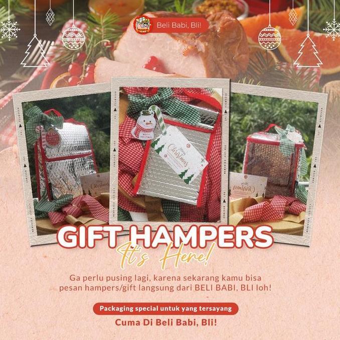 Packaging Gift Hampers Tas Thermal Natal Imlek Christmas Promo Lebaran