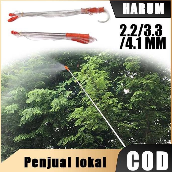 h.samiliran - 2.2/3.3/4.1m stik teleskopik sprayer panjang stik sprayer antena stik semprotan hama s