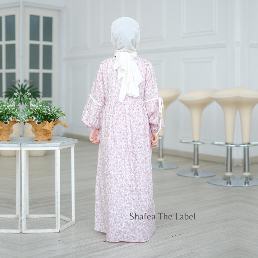 TERMURAH LANIA DRESS KIDS BY SHAFEA THE LABEL - GAMIS MUSLIM ANAK PEREMPUAN LENGAN BALON - GAMIS ANA