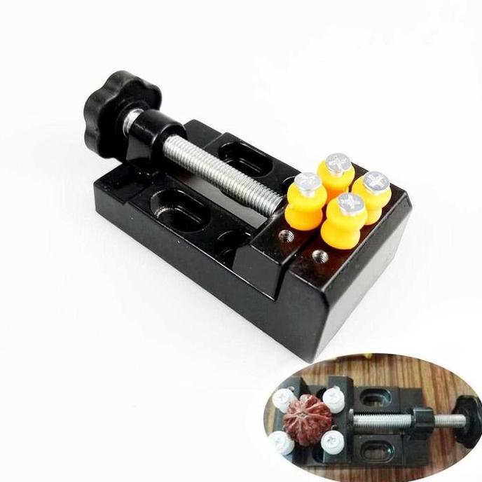 cifareger_store - catok ragum klem clamp holder meja tanggem kecil mini jaw bench vise