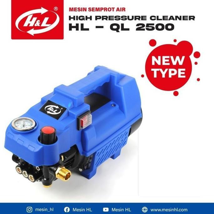 Jet Cleaner H&L Ql250 Ql 2500 Mesin Cuci Steam Motor Mobil Ac