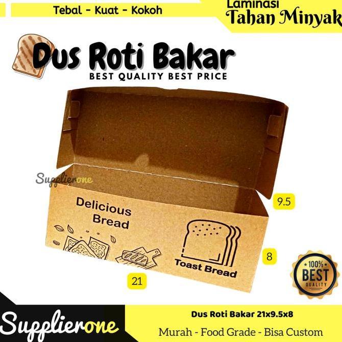 Eggx- Dus Roti Bakar Bandung Pack / Box Roti Bakar / Kemasan Roti Bakar
