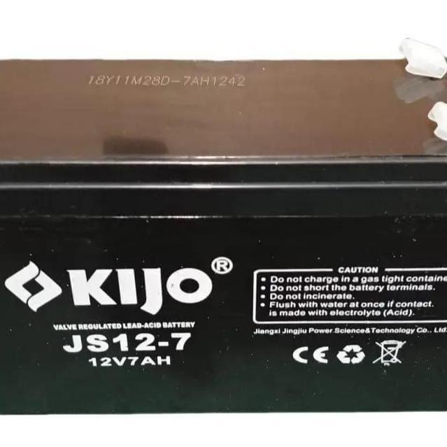 Aki kering battery baterai vrla MF kijo 12v 12 v 7ah 7 ah
