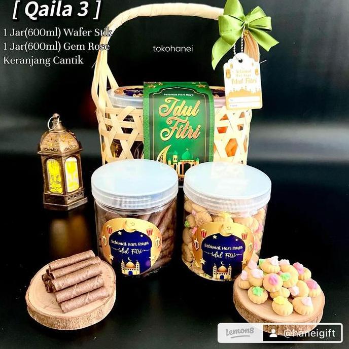 [Lebaran] Hampers Gift Box Kado Hadiah Perempuan Wanita Cewek Ramadhan Idul Adha Eid Mubarak Promo L