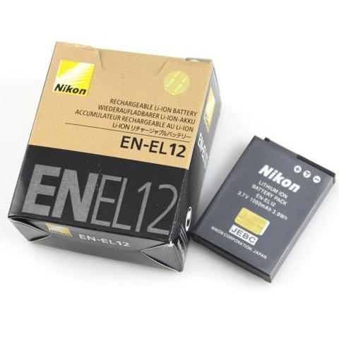Battery for Nikon EN-EL12/ Baterai/ Batere. EN-EL12/EN EL 12