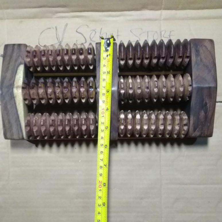 Alat Pijat Kayu Model Roll 6 Terapi Refleksi Telapak Kaki Dan Tangan Pijet Tradisional Pijit Reflexi