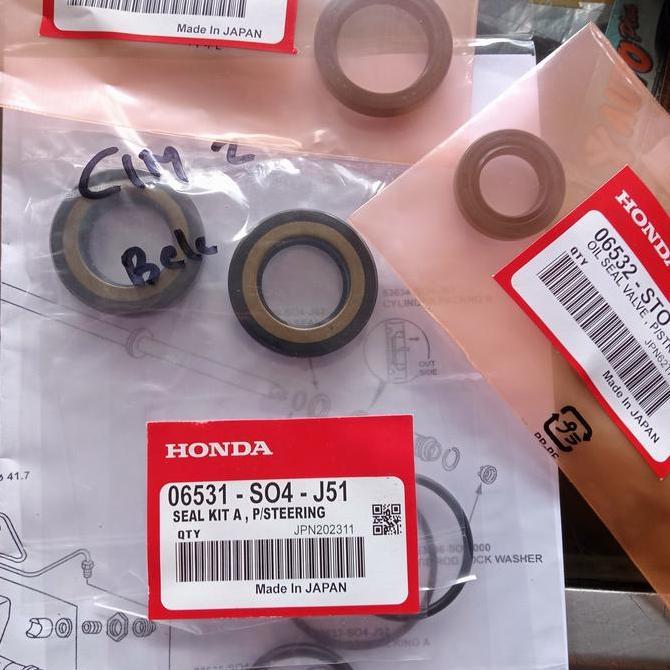 TERBARU - Seal Sil Powers Steering Bawah Rack Stir Honda City Z 1996 1997-2002