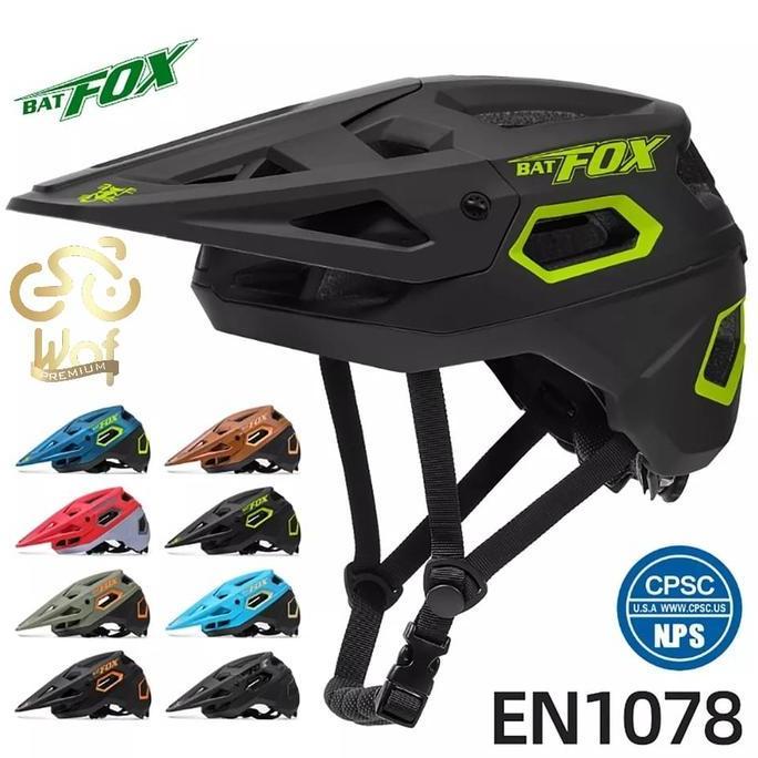 Ready BATFOX LA302-103 Helm Sepeda Gunung XC AM Enduro MTB Downhill Helmet Bike LA103