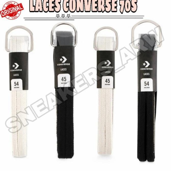 LACES CONVERSE 70S / TALI CONVERSE 70S EGRET RESMI PT MAP ORIGINAL