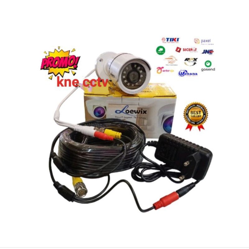 Paket Kamera Cctv Analog Outdoor / Bisa Langsung Ke Tv