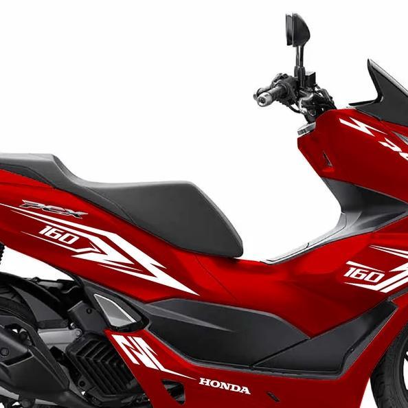 Rs Cutting Sticker Pcx 160-Aksesoris Motor Stiker Honda Pcx 160 Cc Skotlet Sticker Striping Lis Vari