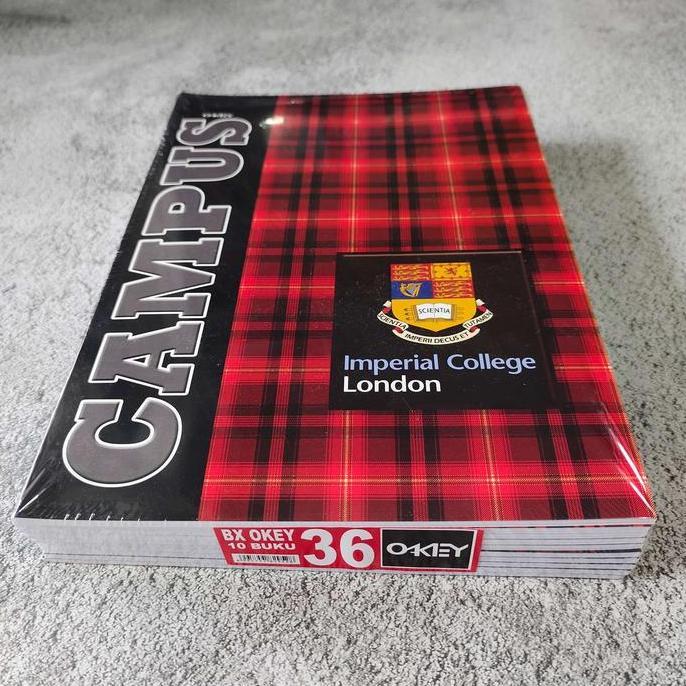 BUKU TULIS BOXY CAMPUS ISI 36 LEMBAR, BUKU TULIS CAMPUS 1 PACK 10 BUKU