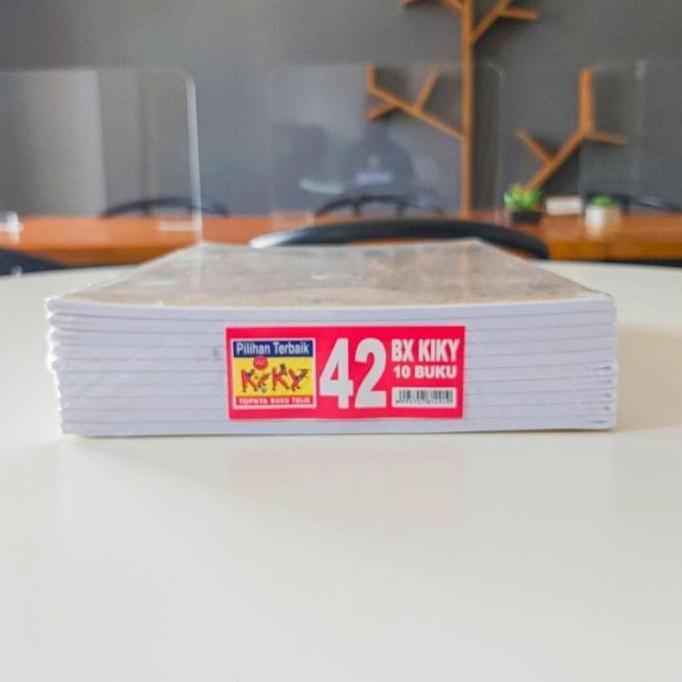 KIKY Buku Tulis Sekolah Magic Book Animation Mopman & Mopbi Isi 42 Lembar Kualitas Terjamin Paket 10