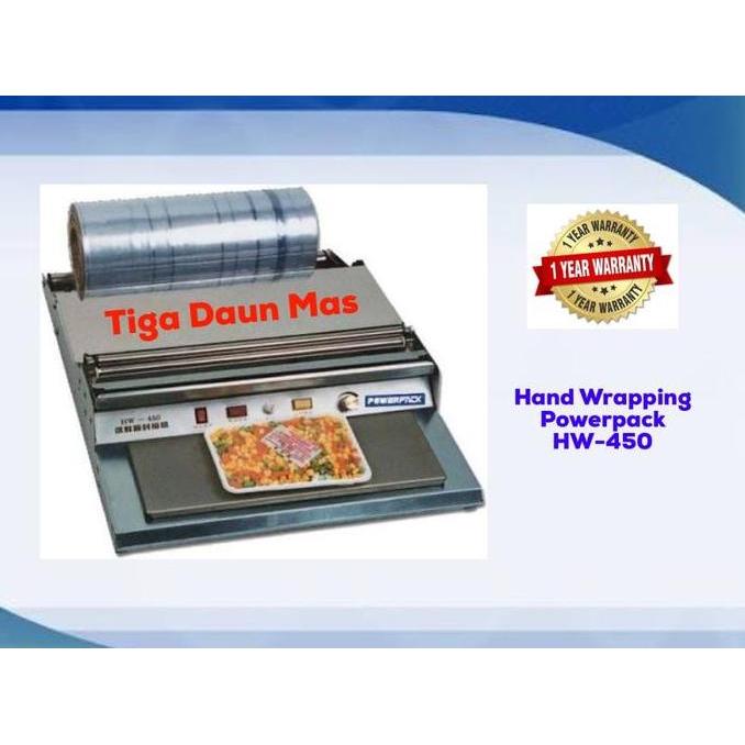 Mesin Plastik Wrapping / Hand Wrapping Powerpack HW-450