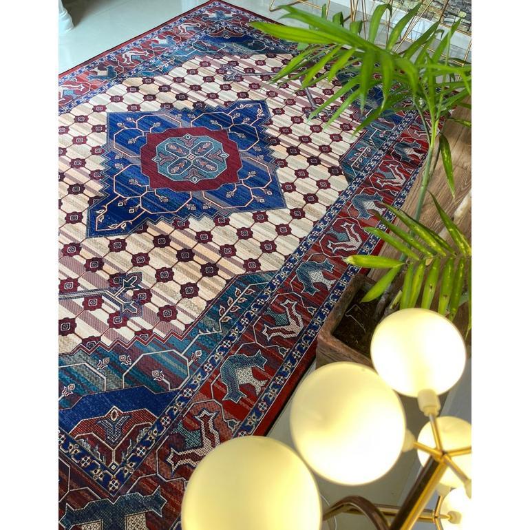 FREE ONGKIR READY STOK KARPET 3D JUMBO SIZE 200X300 ANTI SLIP / KARPET TURKI / KARPET MOTIF TURKI/ K