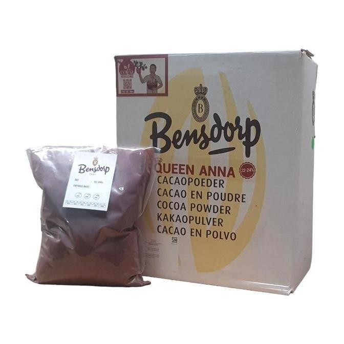 Coklat bubuk dark chocolate cocoa powder premium kiloan Bensdrop Bensdorp Susu 250gr 500gr 1kg