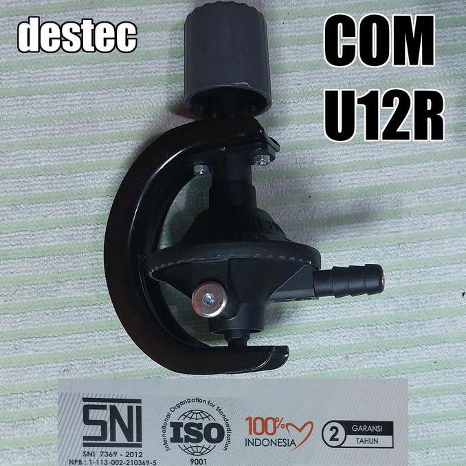 [FREE BUBBLE] Regulator Perta Kompor Gas LPG Tekanan Rendah Anti Bocor dan Aman Buat Panci COM U12R 