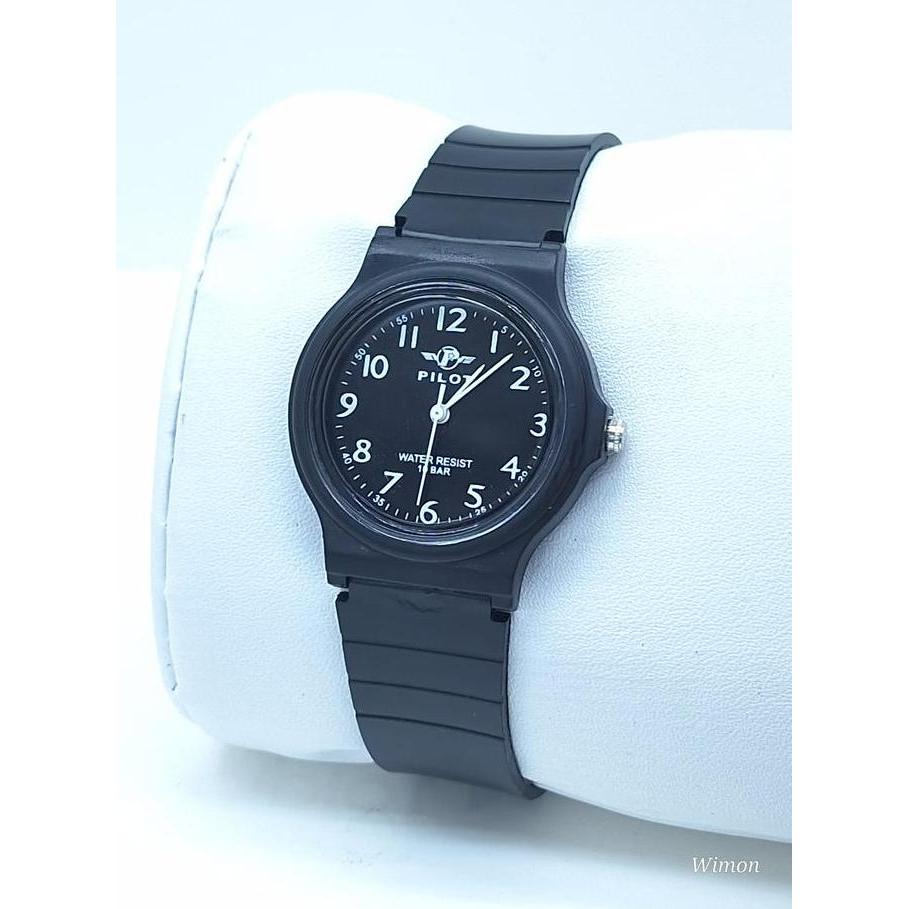 Hijabdol22 - Jam Tangan Analog Tali Rubber Tahan Air // Jam Tangan Anak Analog Tahan Air