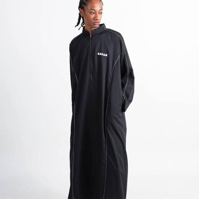 ''Terlaris" Jubah Gamis Calle Delarache Black White V1/V2/V3 (100% Original) Murah