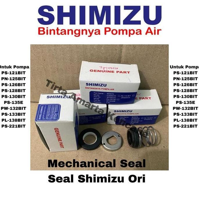 Mechanical Seal Pompa Shimizu 130Bit / Seal Pompa Air Shimizu Ori Ready