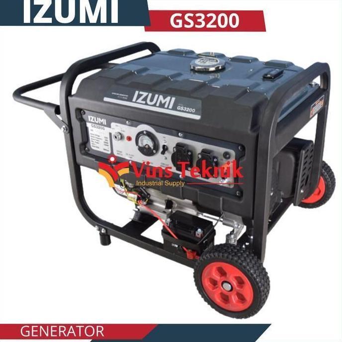 IZUMI GS3200 Mesin Genset Listrik 2000 Watt Genset Bensin Generator NLG IZUMI GS 32000