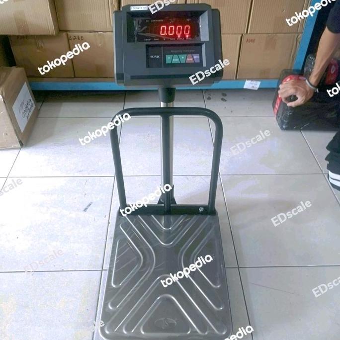 TIMBANGAN DIGITAL SONIC A12EK 100Kg x 10gr / Timbangan barang 100kg / Timbangan duduk digital 100kg 
