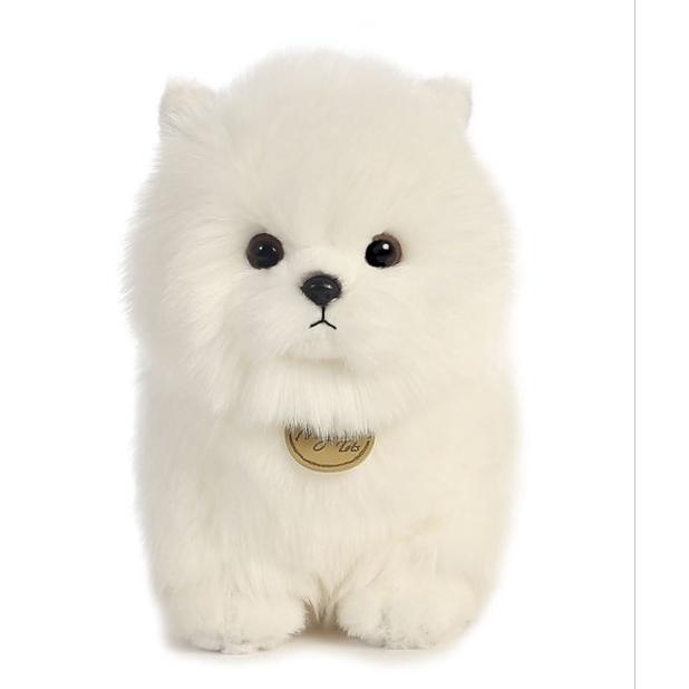 BEST DEALS BONEKA HEWAN ANJING POM MINI (MINI POMERANIAN DOG STUFFED ANIMAL DOLL)