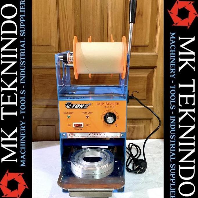 Mesin Cup Sealer / Alat Press Segel Gelas Plastik Manual Tutup Minuman