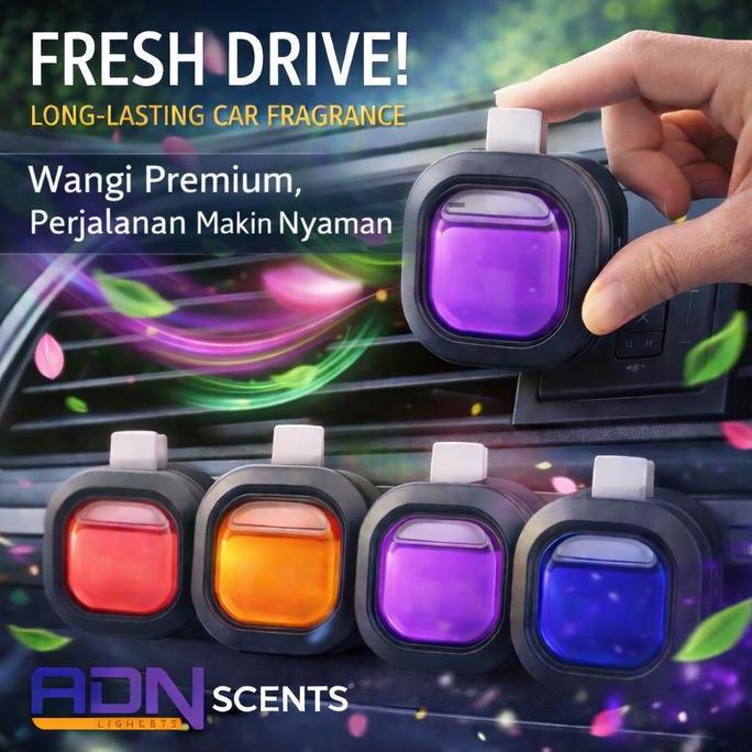 ADN Pewangi Pengharum Parfum AC Mobil Clip Jepit Aromaterapi Premium bukan ambipur