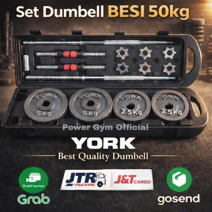 Jimu- Dumbell Set 50Kg Termurah 