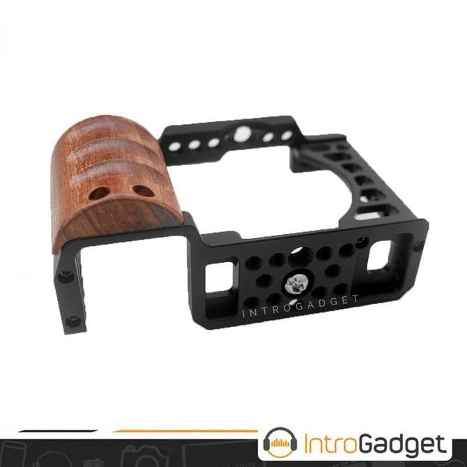 Kanpeki- Cage Rig Sony A6000 A6300 A6400 A6500 Wooden Smallrig Uurig Andoer