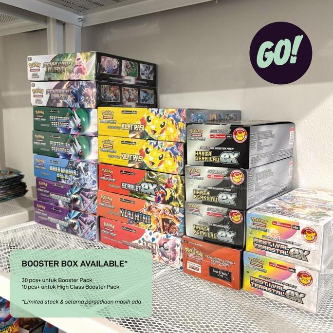 Harta Berkilau Ex Booster Pack - Kartu Pokemon Indonesia