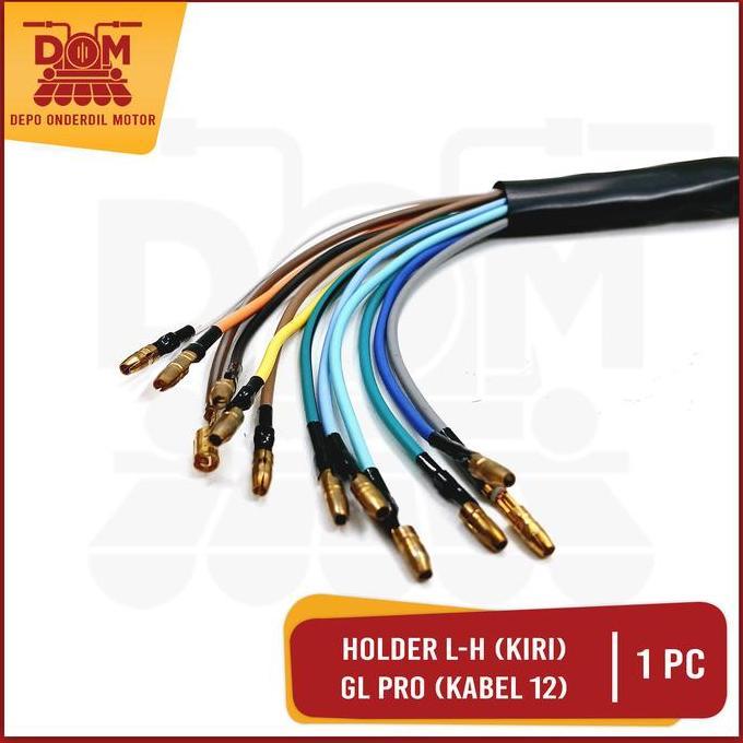Promo Holder Kiri GL Pro Kabel 12 L/H (KAGAYAKU) Saklar Kiri Tombol Lampu Pass Dim Riting Klakson Ka