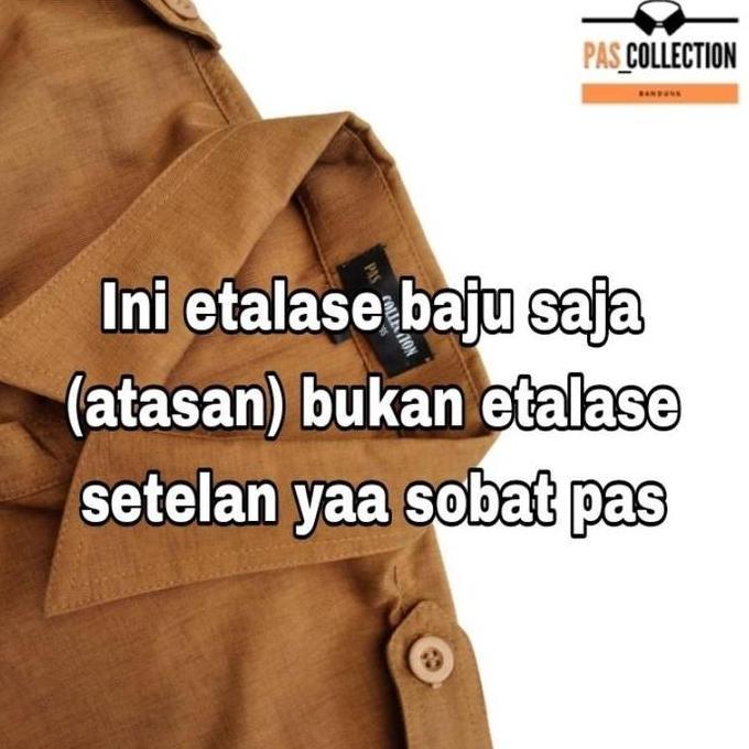 Termurah / Hot Sale Murah Atasan Seragam Pns Pria Pemda Pdh Baju Kerja Size Jumbo