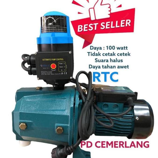 Pompa Pendorong Air Otomatis 100 Watt Booster Pump Low Watt San Ei Premium