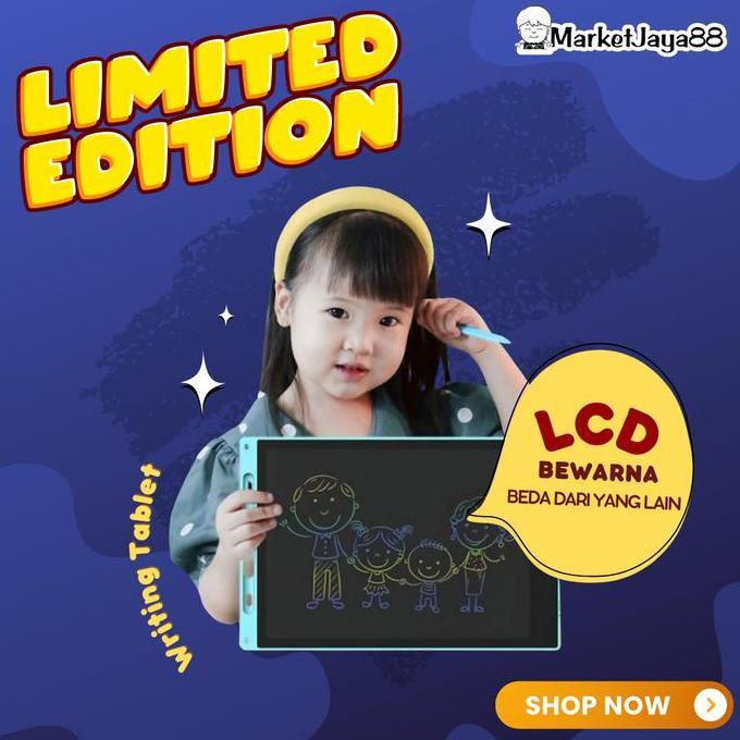 PROMO TERBATAS MJ88 LCD WRITING TABLET PAPAN TULIS UNTUK ANAK DEWASA / WRITING PAD JAMINAN ORI