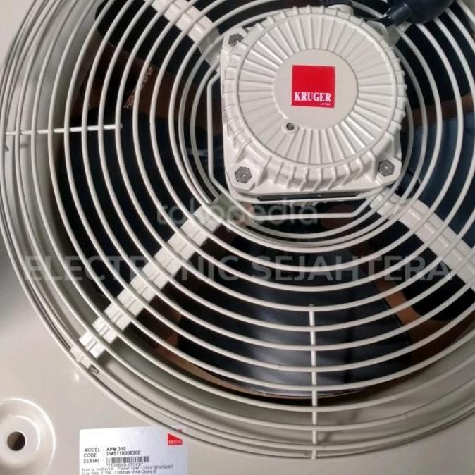 Murah Exhaust Compact Axial Fan Kruger Type Apm-315 12Inc 220V 1P