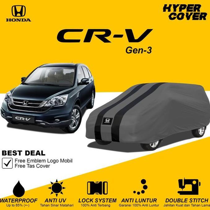 Kualitasbaik- Body Cover Sarung Mobil Crv Gen 3 Outdoor Waterproof