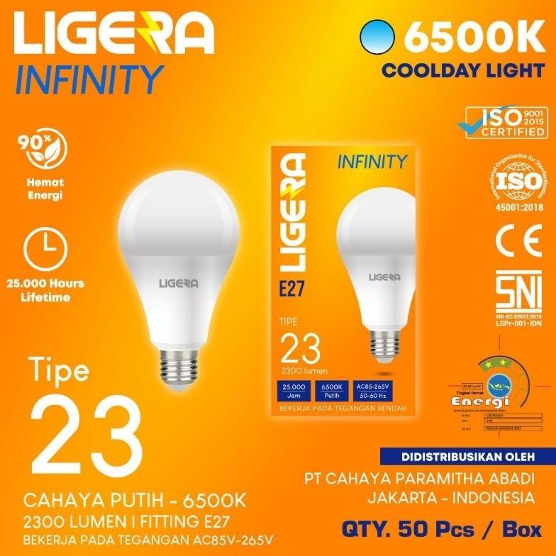 Led Titan Turbo 23 Watt - Lampu Ligera Infinity 23 Watt Led Bulb