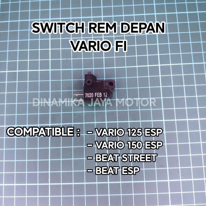 Promo SWITCH REM KANAN DEPAN VARIO FI 125 150 ESP BEAT STREET BEAT ESP Diskon