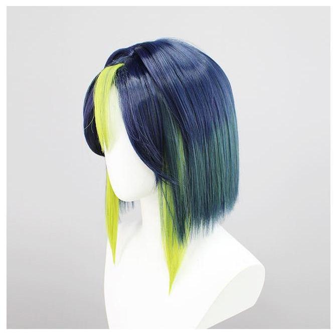 LOL-10 wig genshin tighnari cosplay rambut palsu karakter anime